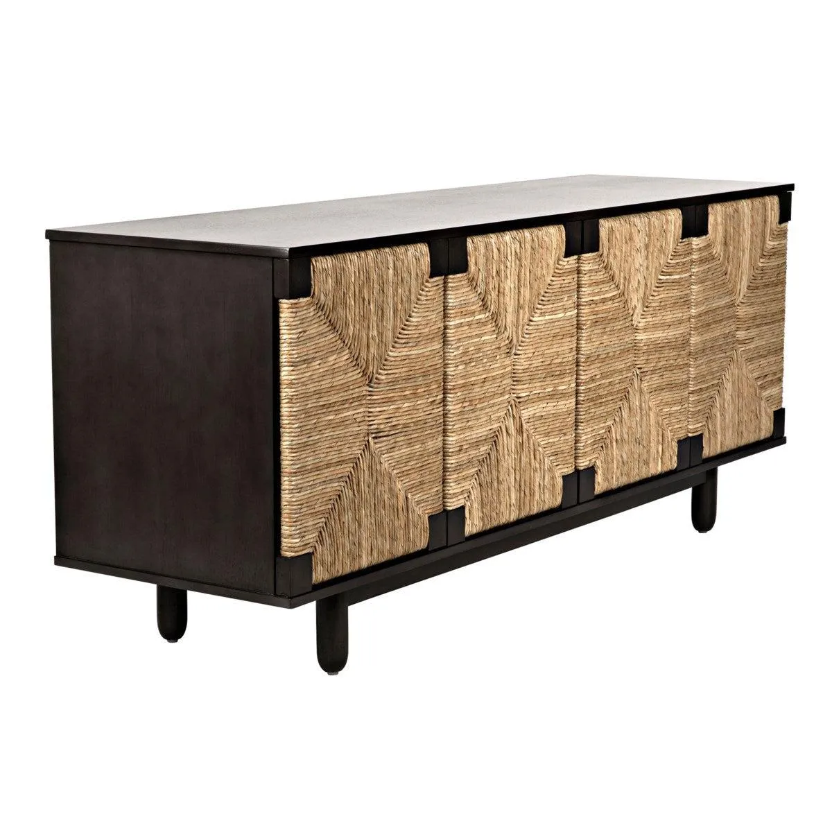 Brook 4 Door Sideboard, Pale