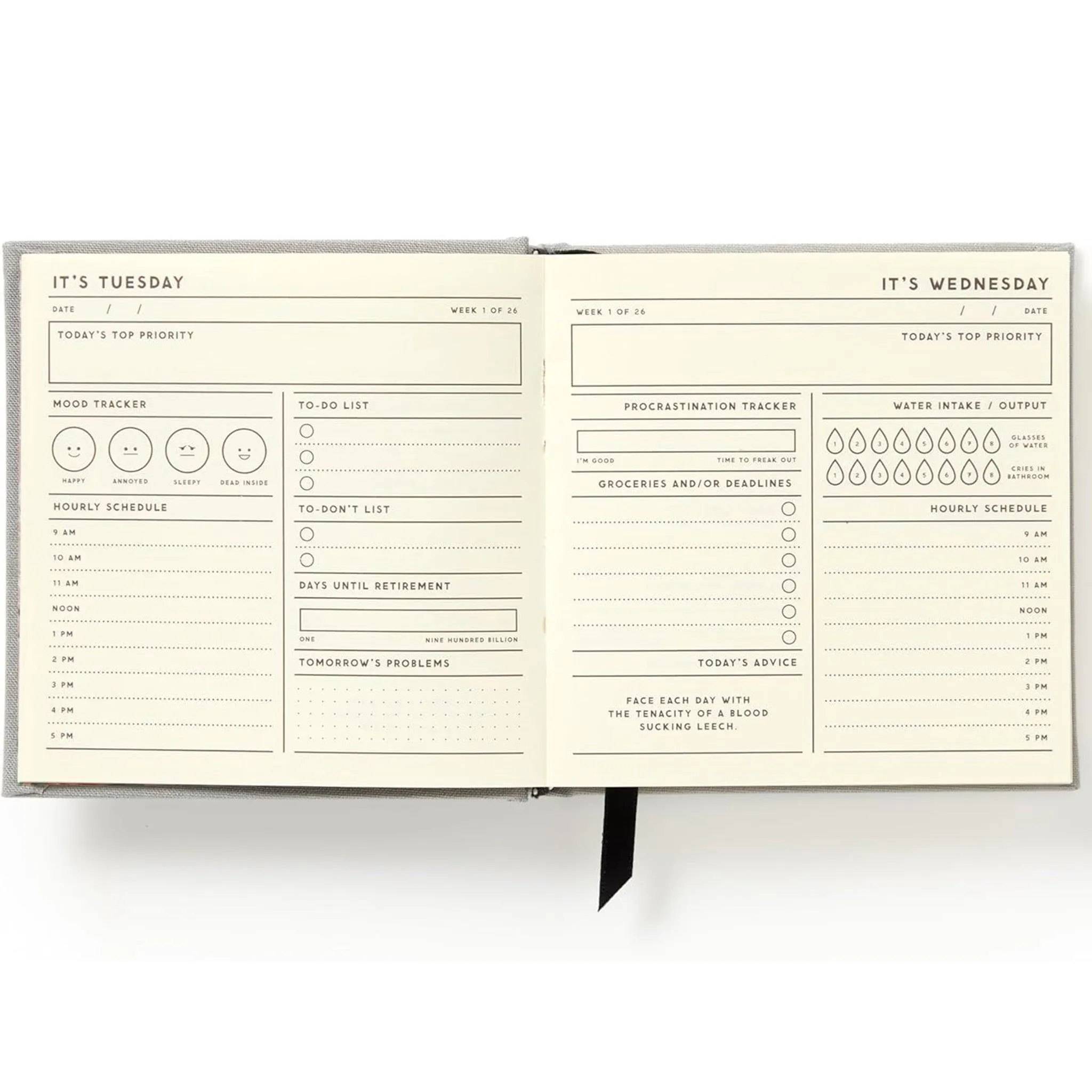 BS My Master Plan Productivity Book