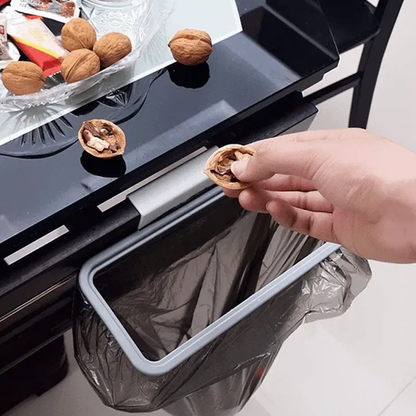 Buy 1 Get 1 Free: Eco-Friendly Clip-On Hanging Trash Bag Holder