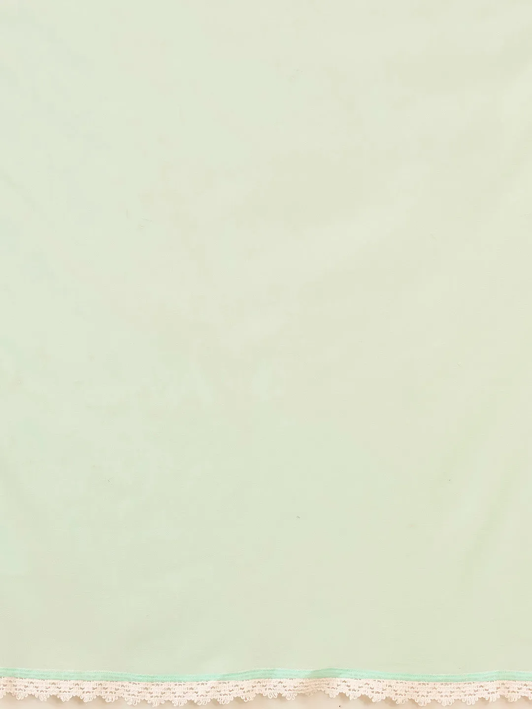 Buy Sea Green Comfort Fit Chanderi Silk Suit Set for Women Online - Zola