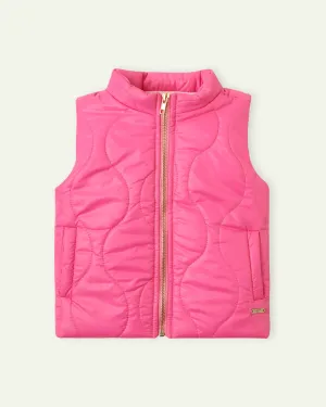 Candy Pink Puffer Jacket