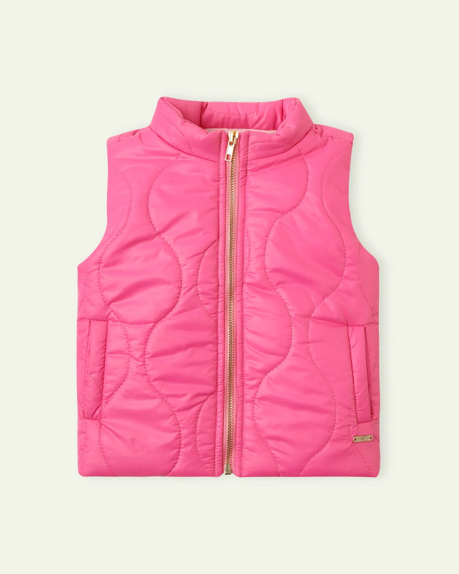 Candy Pink Puffer Jacket