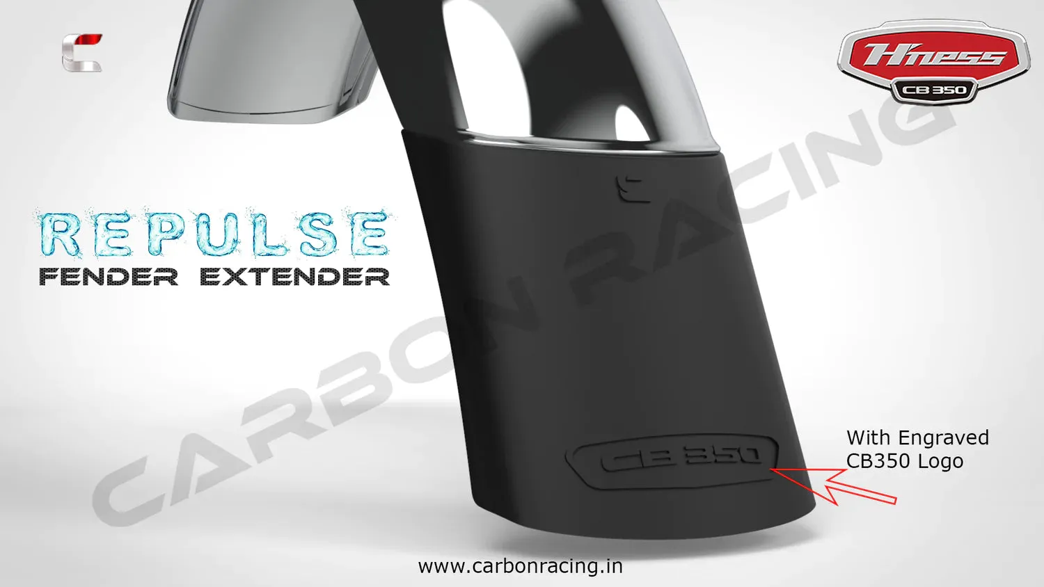 Carbonracing "REPULSE" - Fender Extender for CB 350