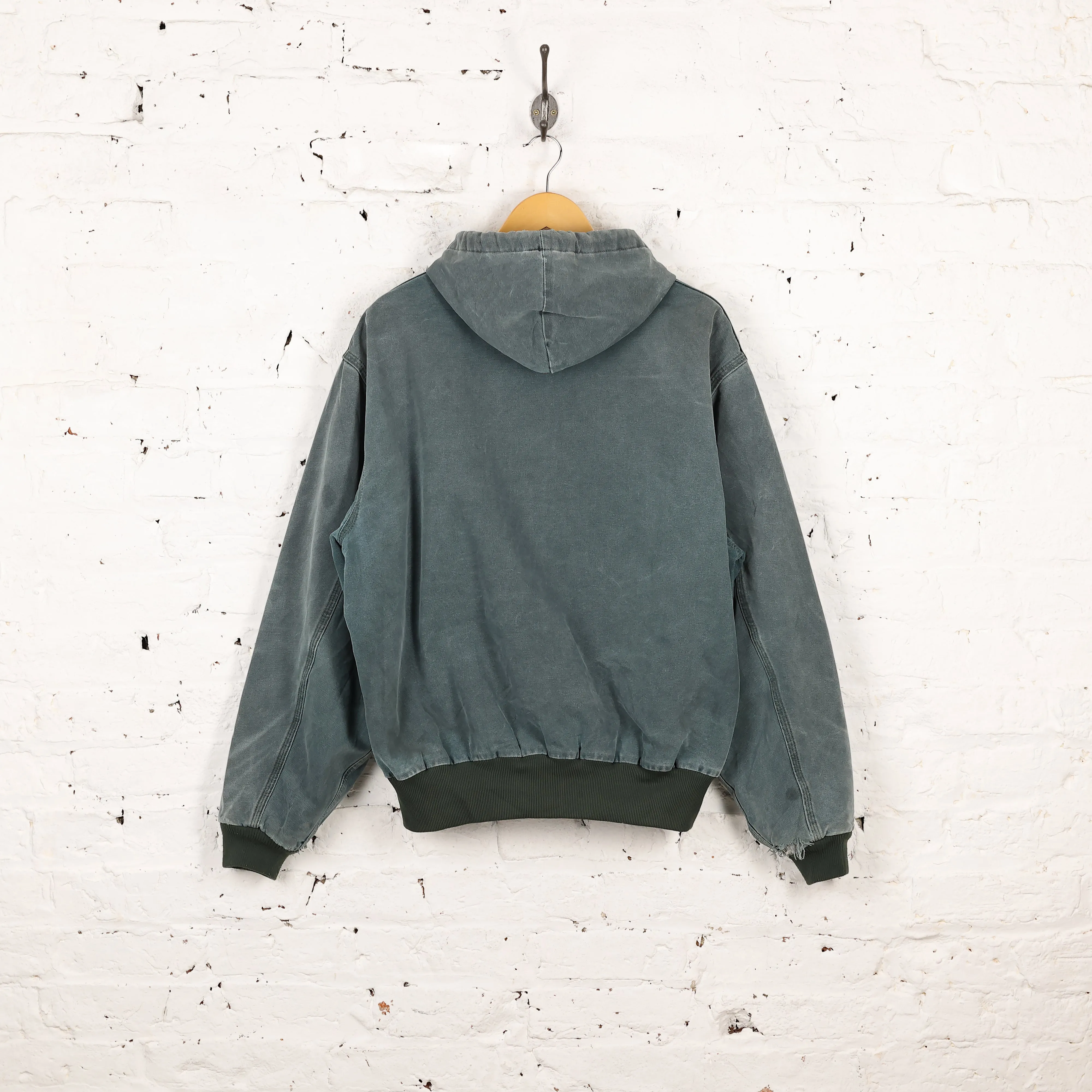 Carhartt Hooded Work Jacket - Green - XL