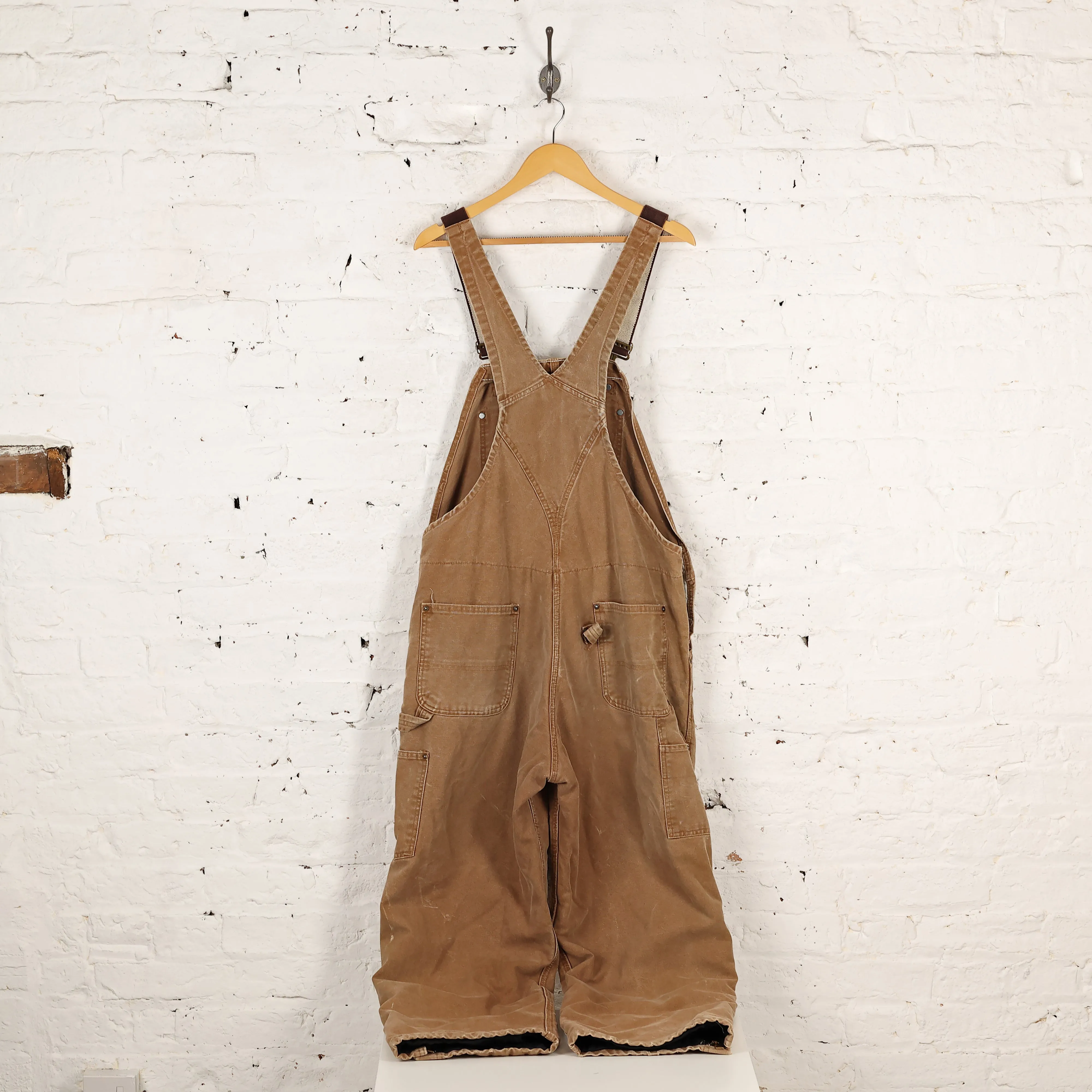 Carhartt Work Dunagrees - Brown - XL