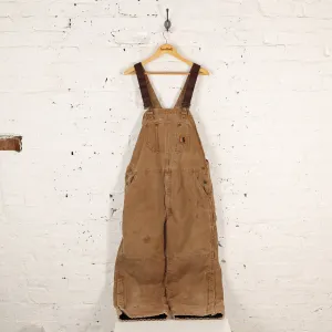 Carhartt Work Dunagrees - Brown - XL