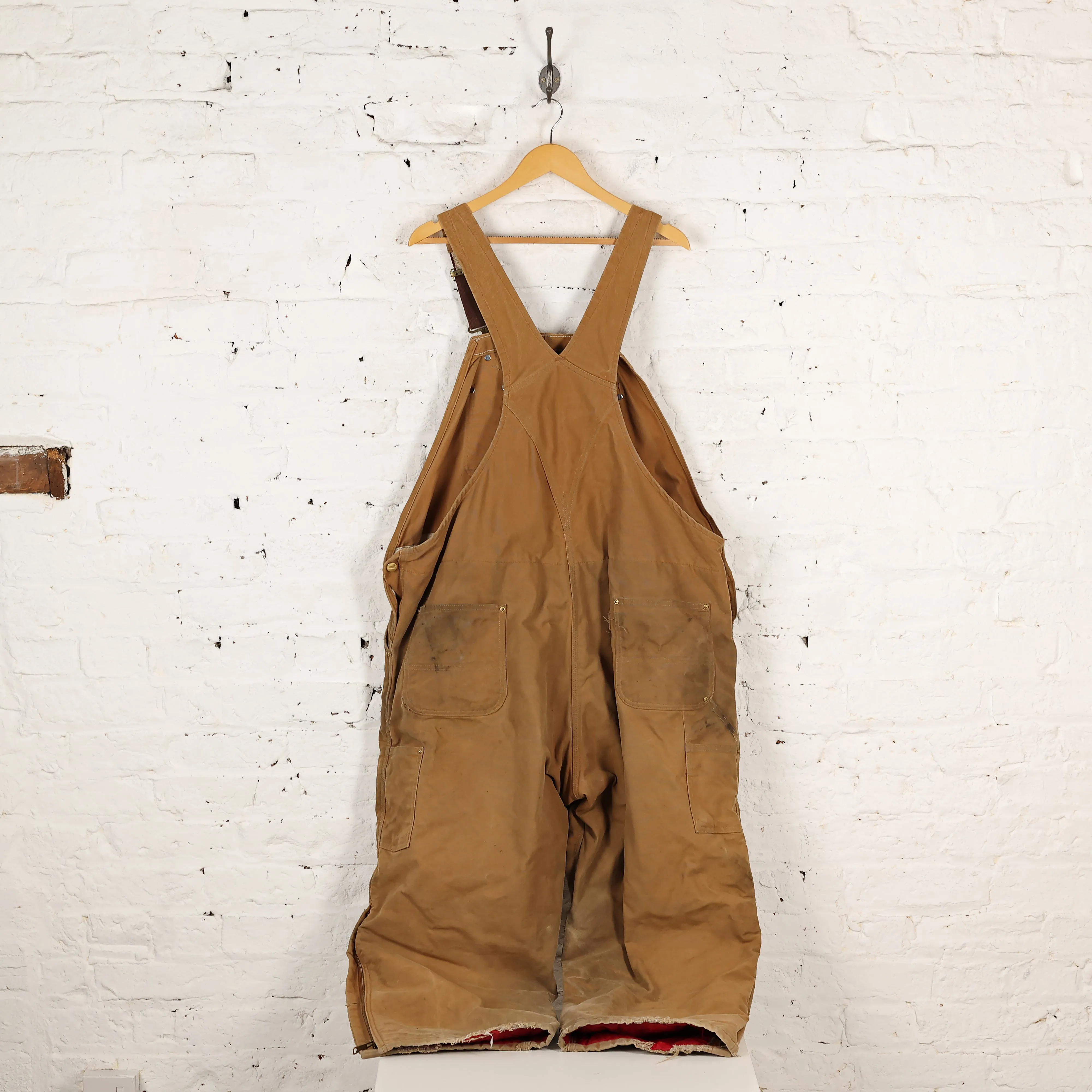 Carhartt Work Dunagrees - Brown - XXL