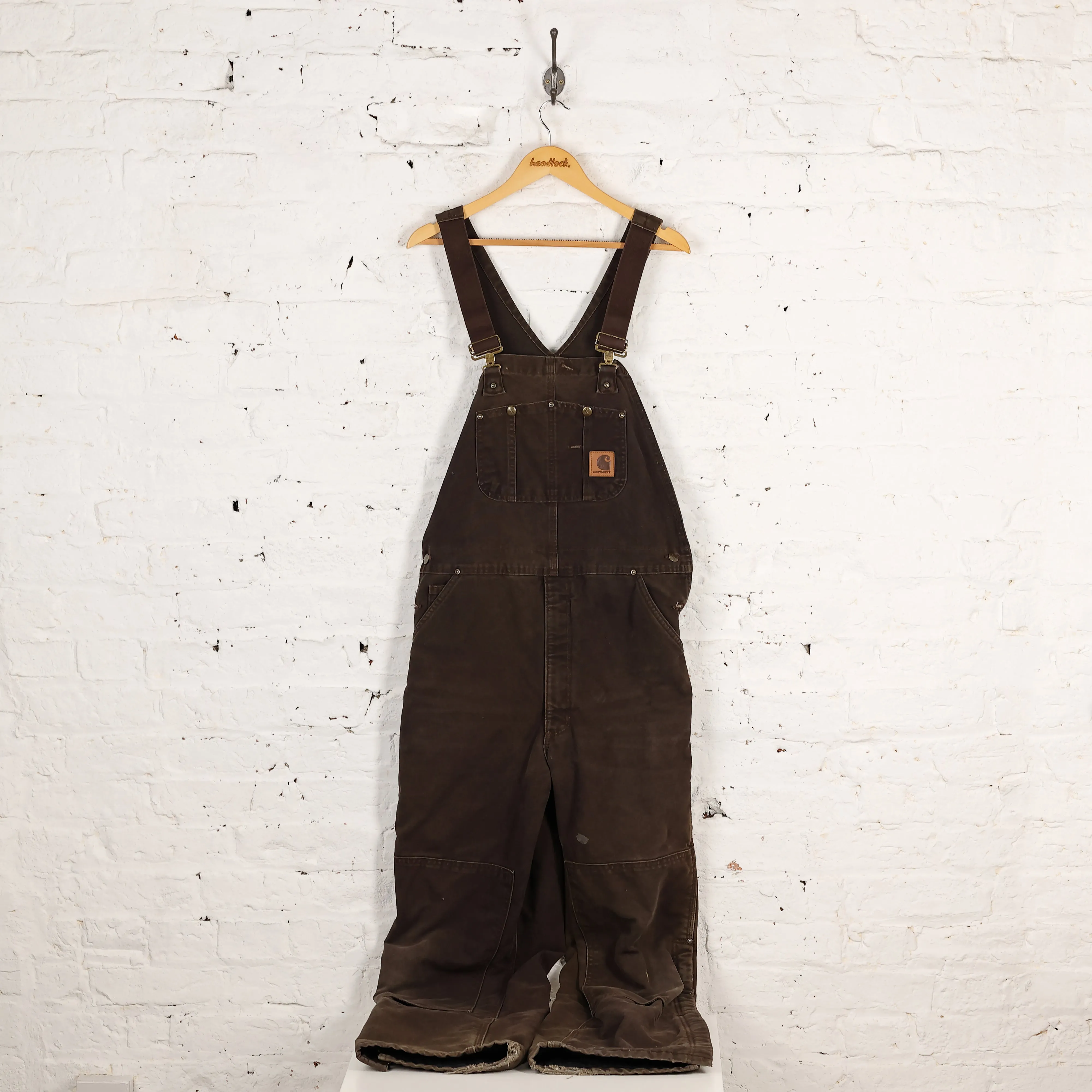 Carhartt Work Dungarees - Brown - L