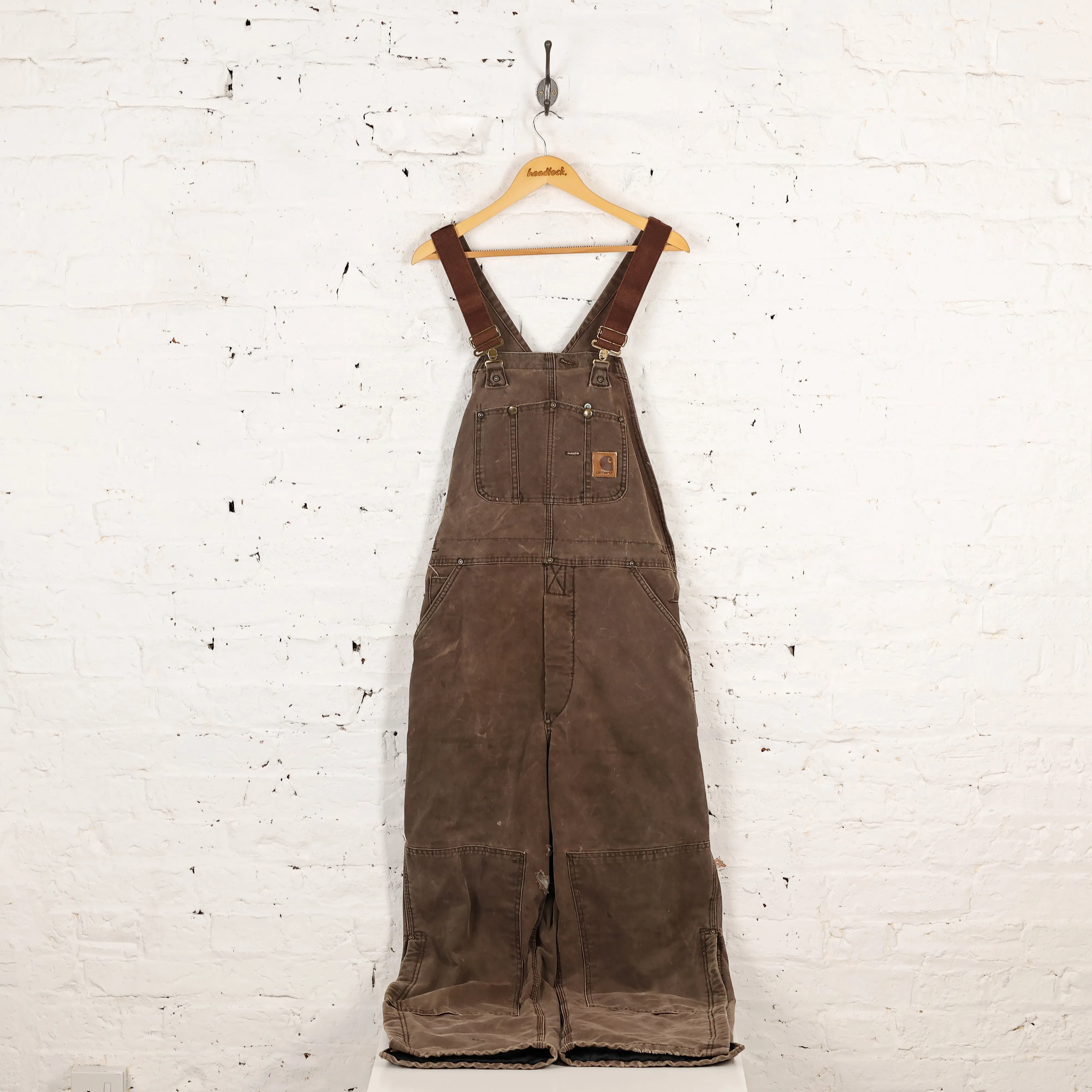 Carhartt Work Dungarees - Brown - L