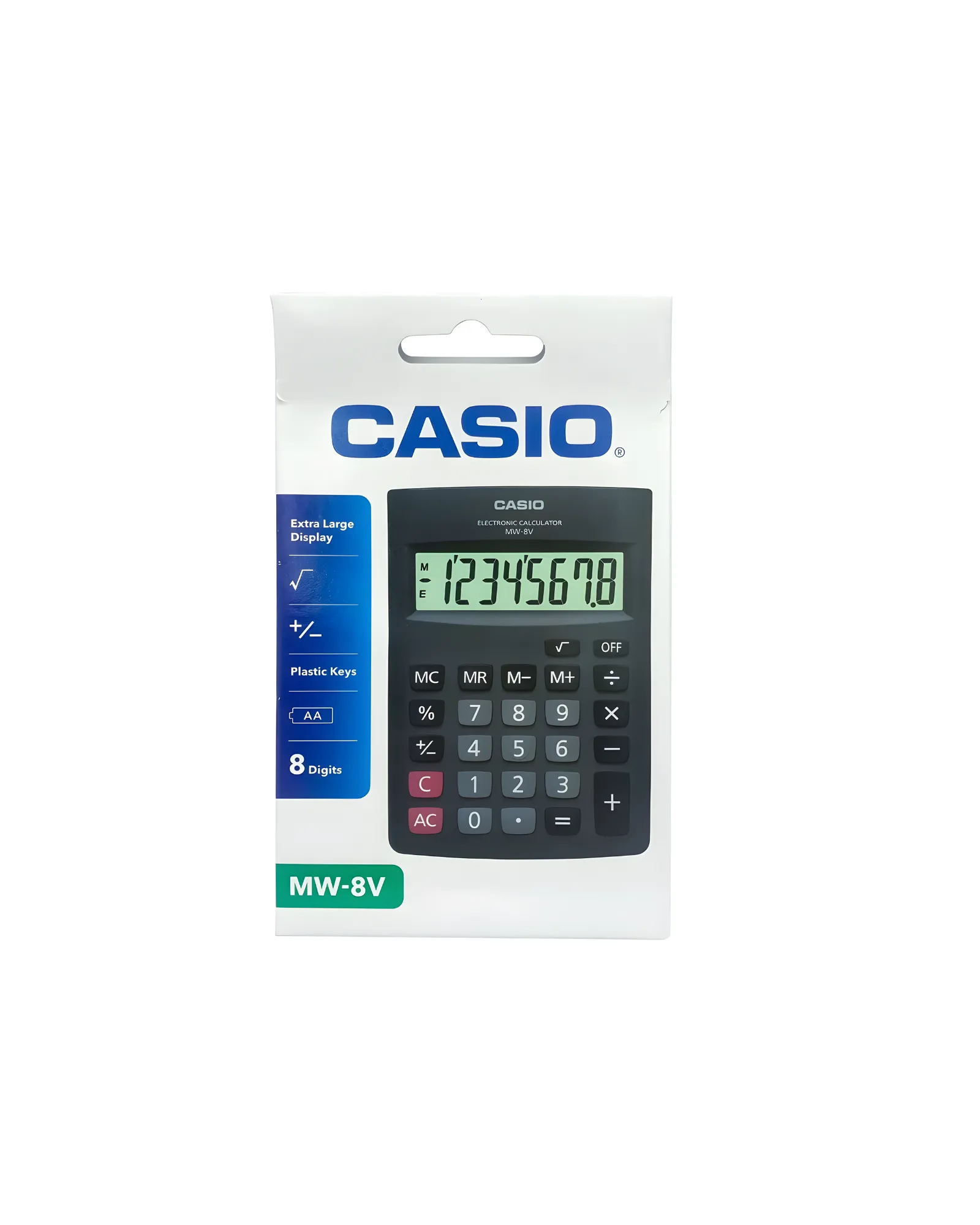 Casio Calculator MW-8V 8-Digits