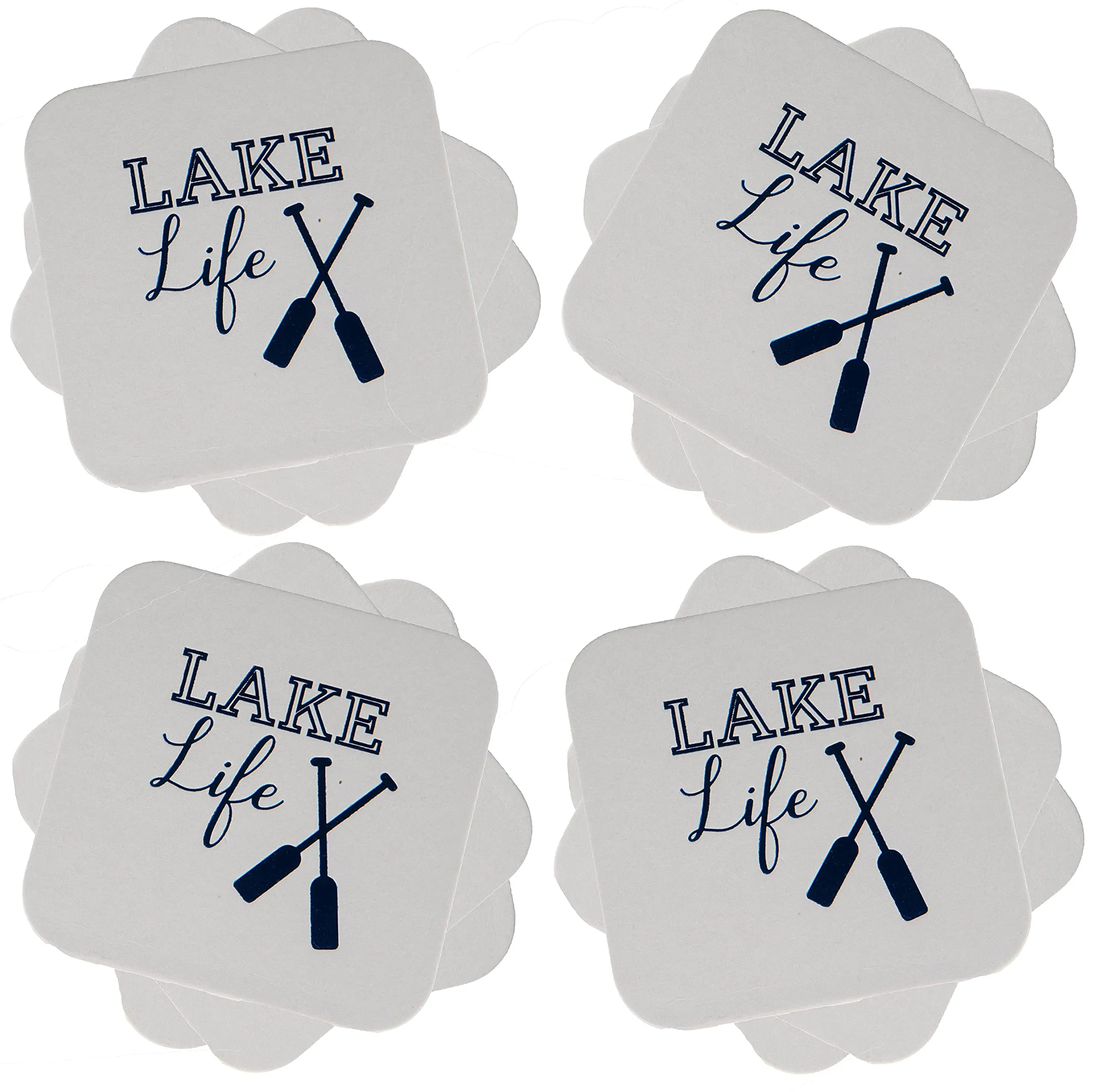 Celebration Saying Paper Drink Coasters (12 Ct.) by Funky Junque