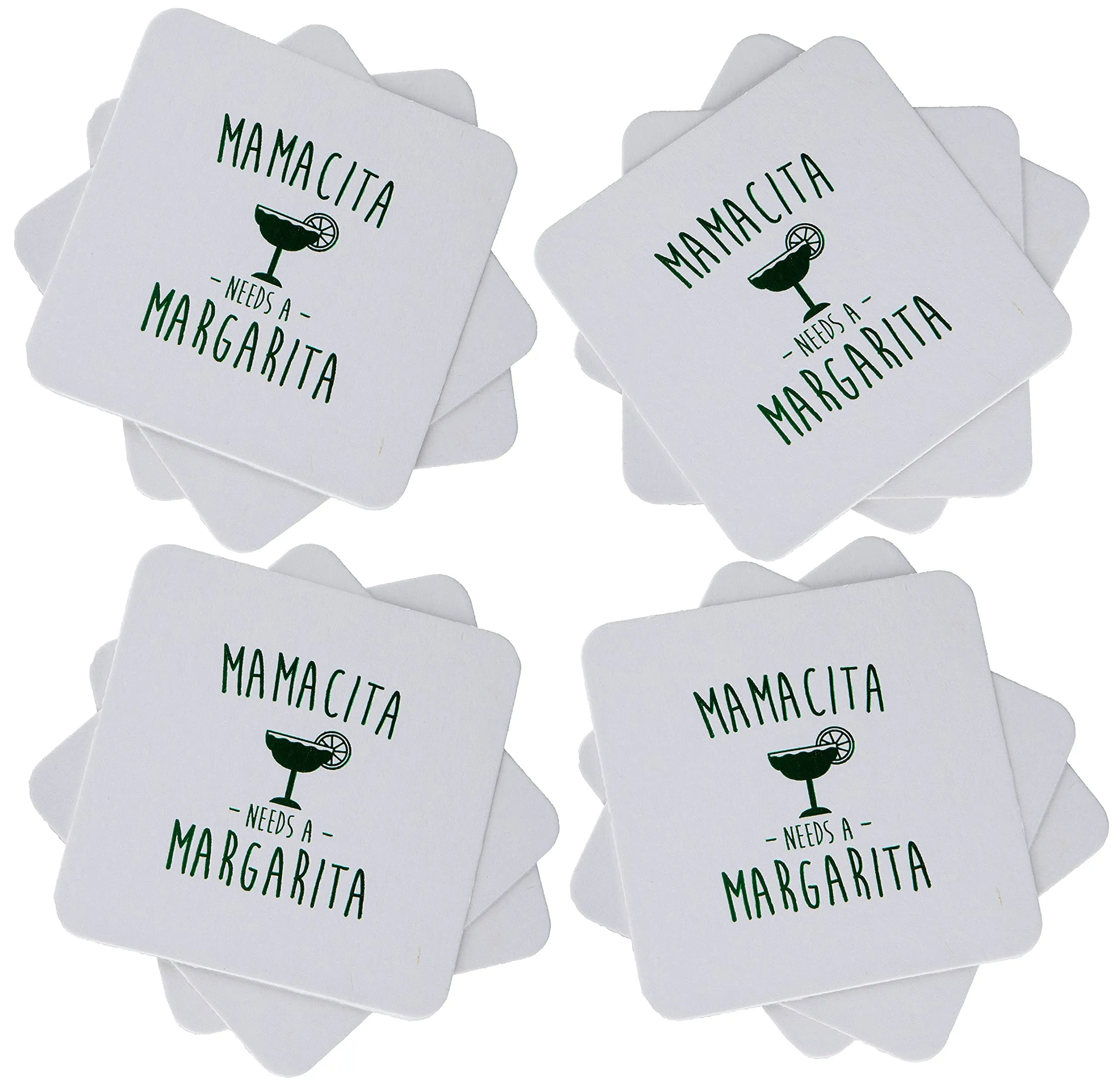 Celebration Saying Paper Drink Coasters (12 Ct.) by Funky Junque