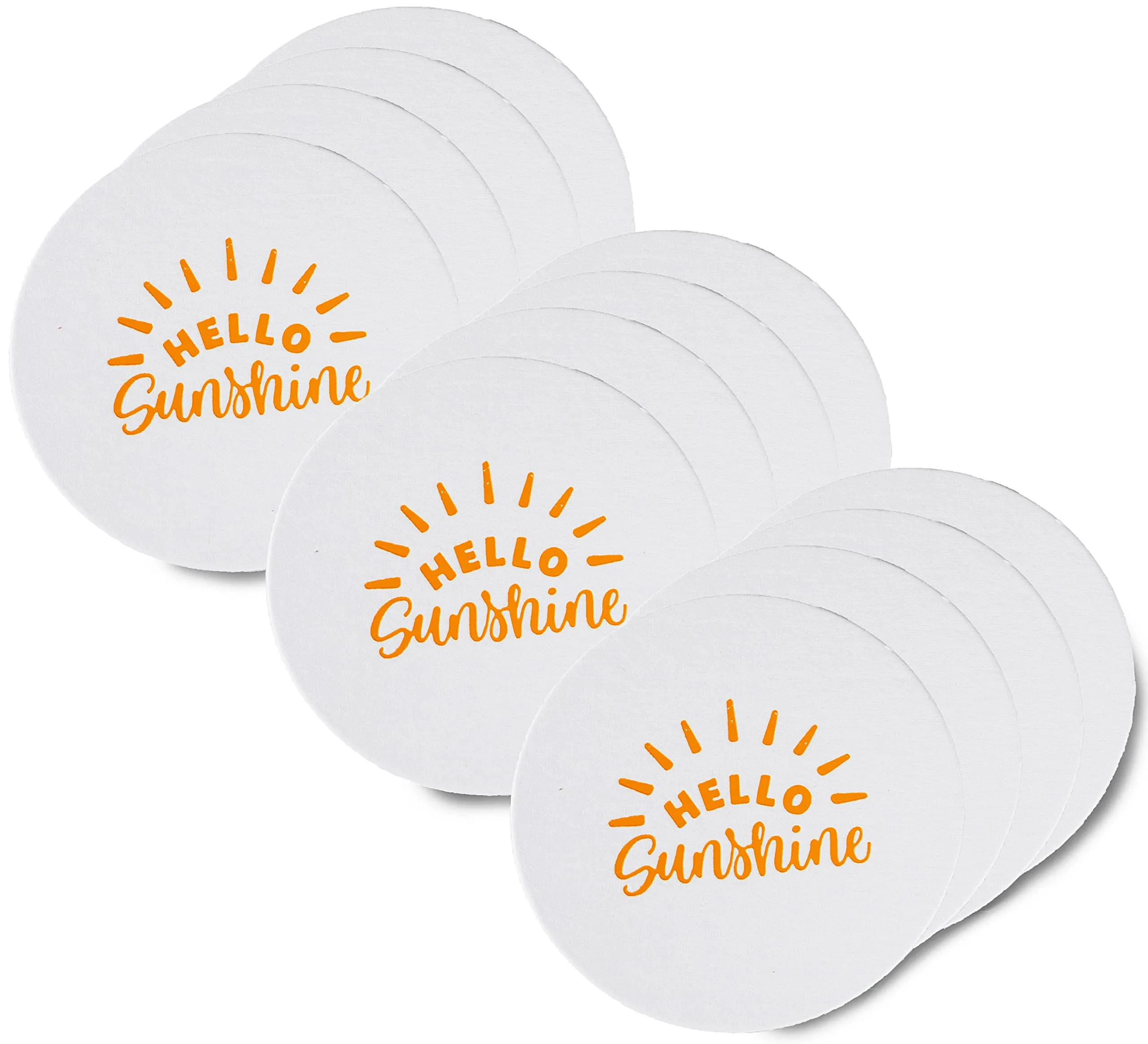 Celebration Saying Paper Drink Coasters (12 Ct.) by Funky Junque