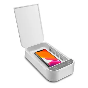 Cell Phone Cleaner,Portable Smart Phone Cleaner Aromatherapy Function Disinfector Phone Cleaner Box Cleaning Device for All Cellphone Toothbrush