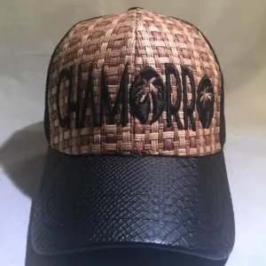 Chamorro Palms Croc Brim Banig Trucker
