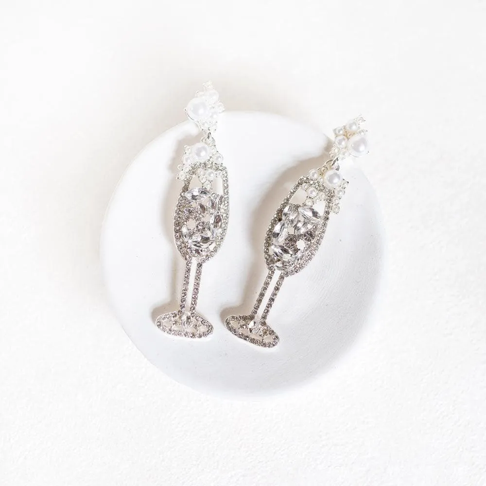 Champagne Earrings