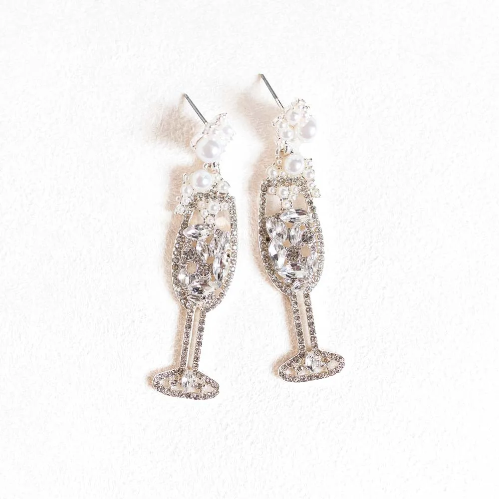 Champagne Earrings