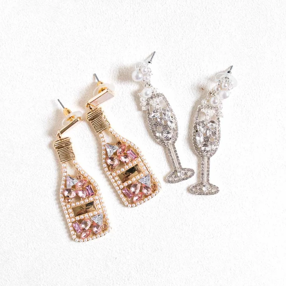Champagne Earrings