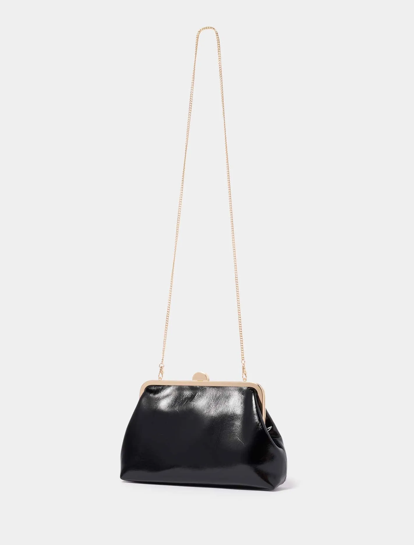 Chloe Curve Frame Clutch