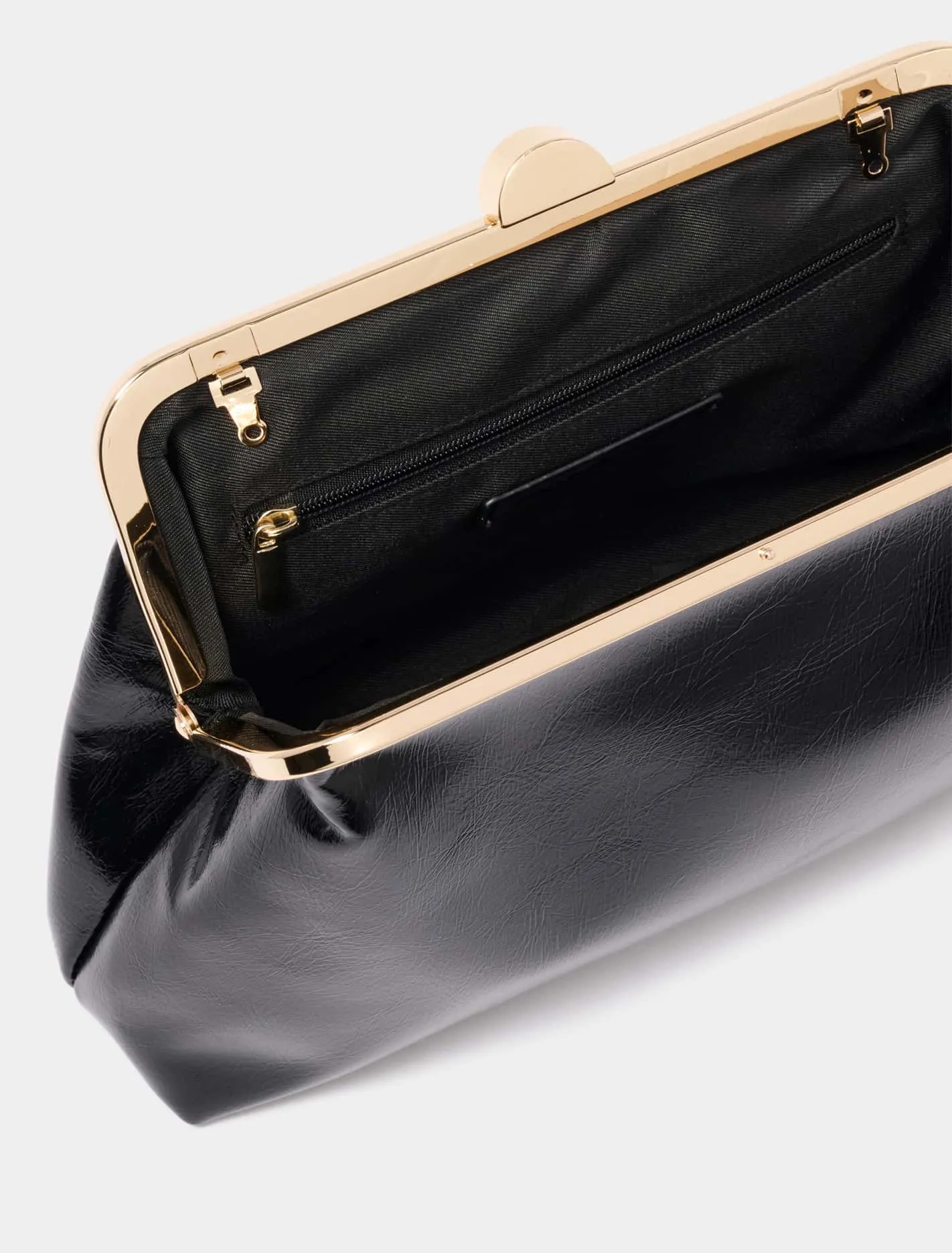 Chloe Curve Frame Clutch