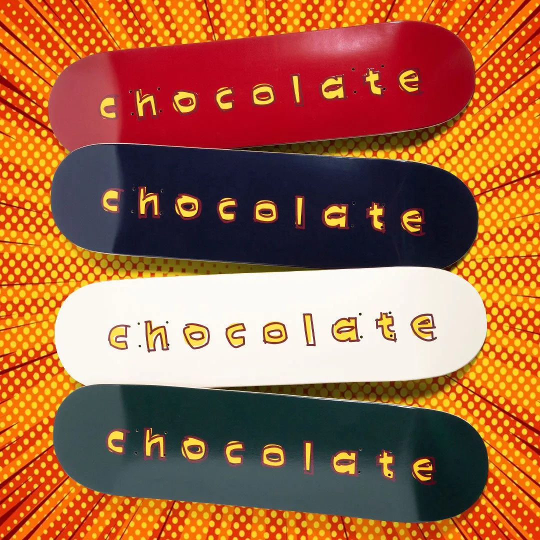 Chocolate Skateboard Comic Erik Herrera Twin Tip Skateboard Deck - 8.25"