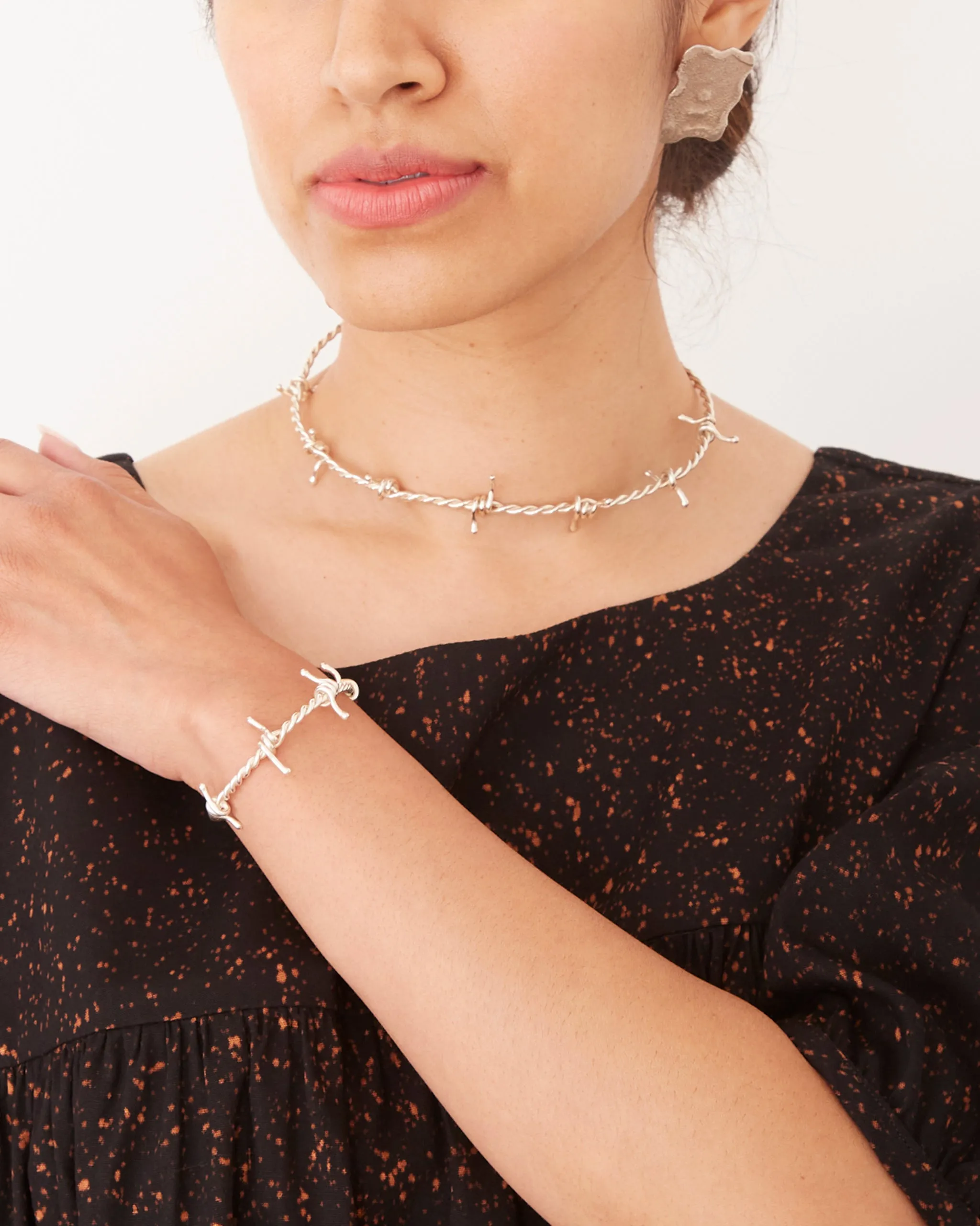 Choker in Silver