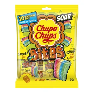 Chupa Chups Sour Bites Share Pack - 242g