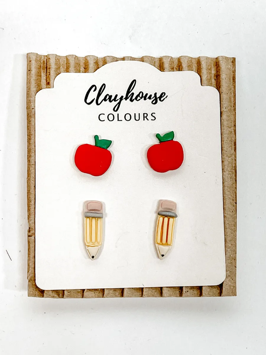 Clay Earrings