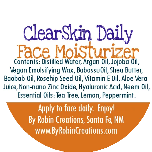 Clear Skin Acne Blasting Daily SPF30 Moisturizer