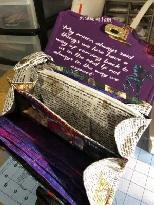 Clutch Wallet with Phone Pocket. Special Order Request.