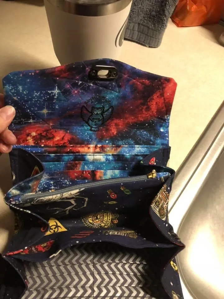 Clutch Wallet with Phone Pocket. Special Order Request.