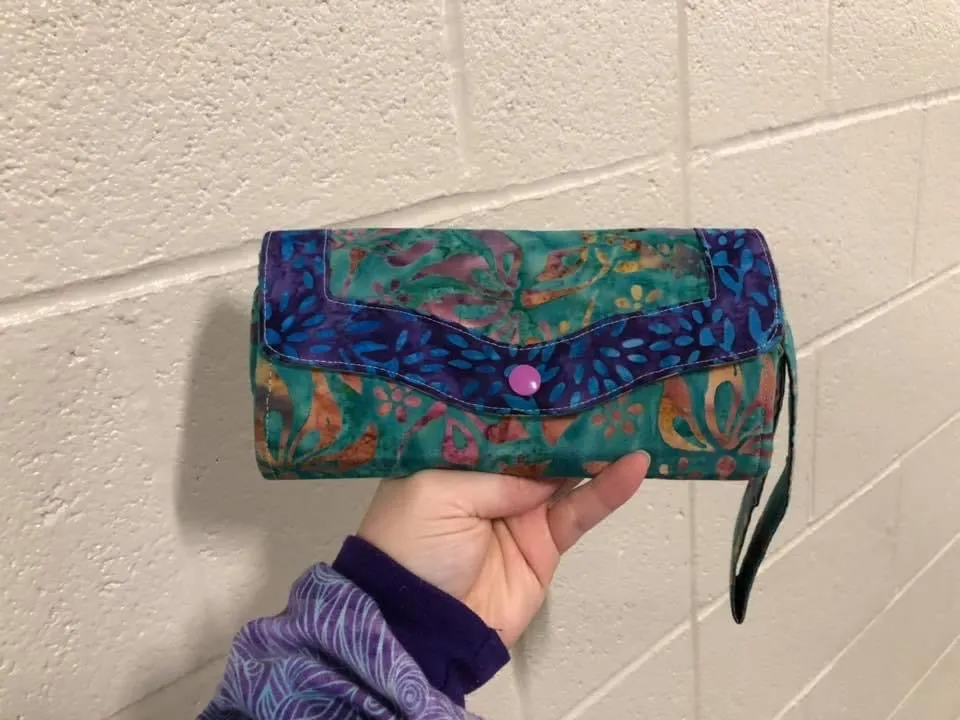 Clutch Wallet with Phone Pocket. Special Order Request.
