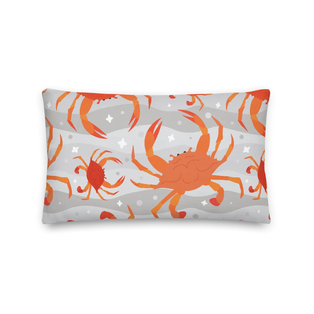 Cooked Crabs Pillow