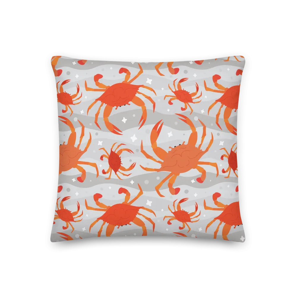 Cooked Crabs Pillow