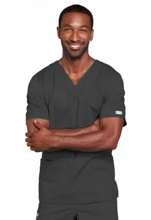 Core Stretch 4725 Unisex V-Neck Top Pewter