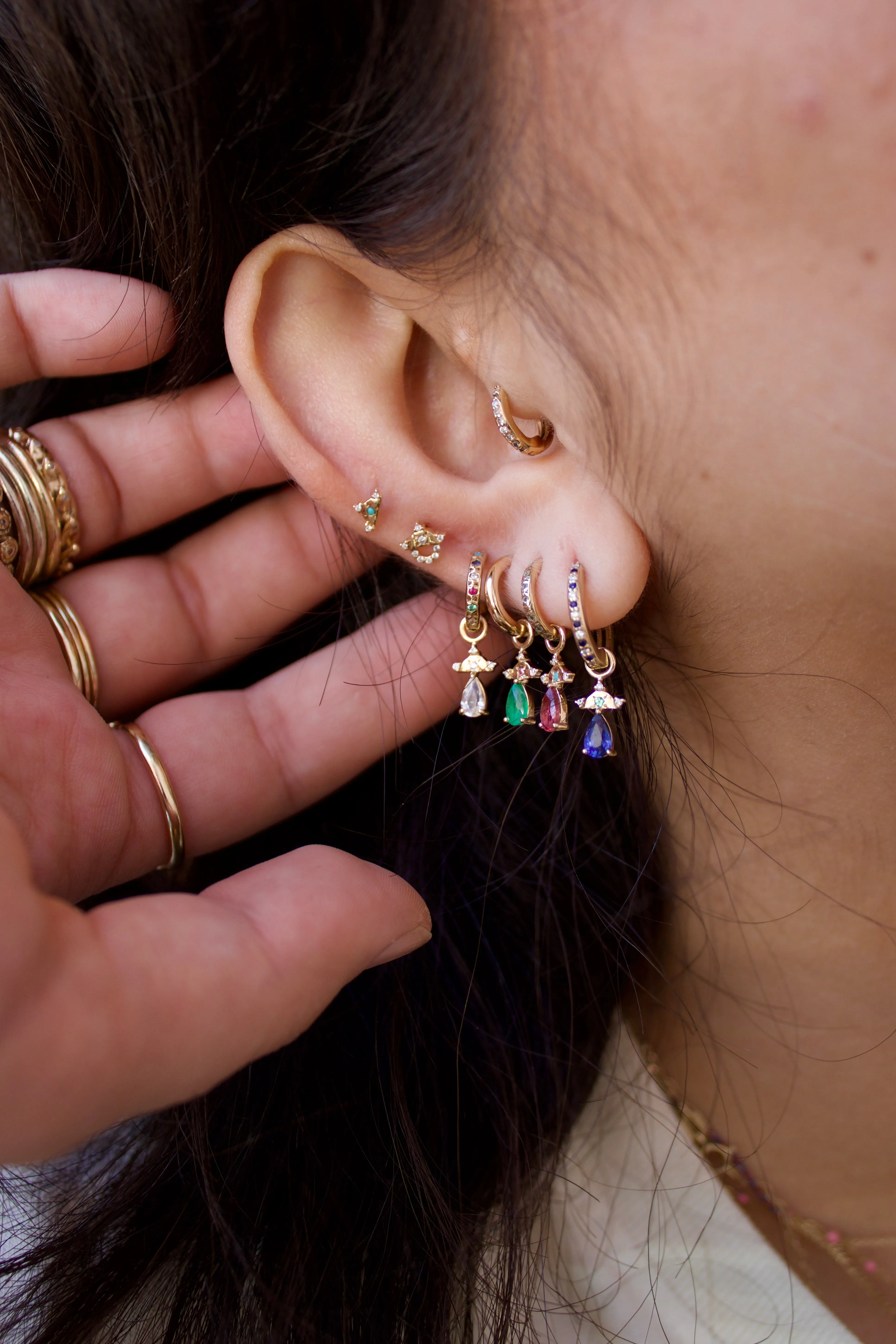 Coronation Stud Earring