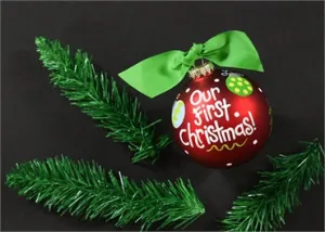 Coton Colors Our First Christmas Ornament