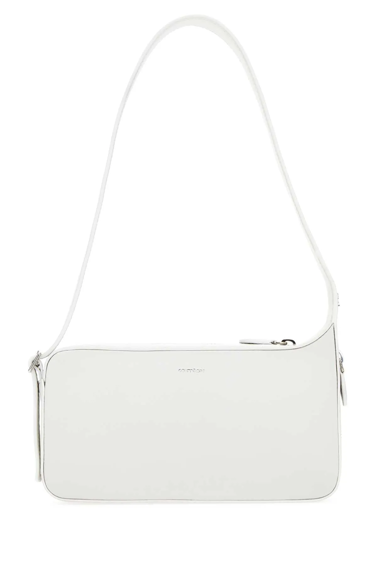 COURREGES Mini Leather Shoulder Handbag