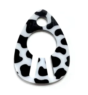 Cow Print Double Waste Warrior