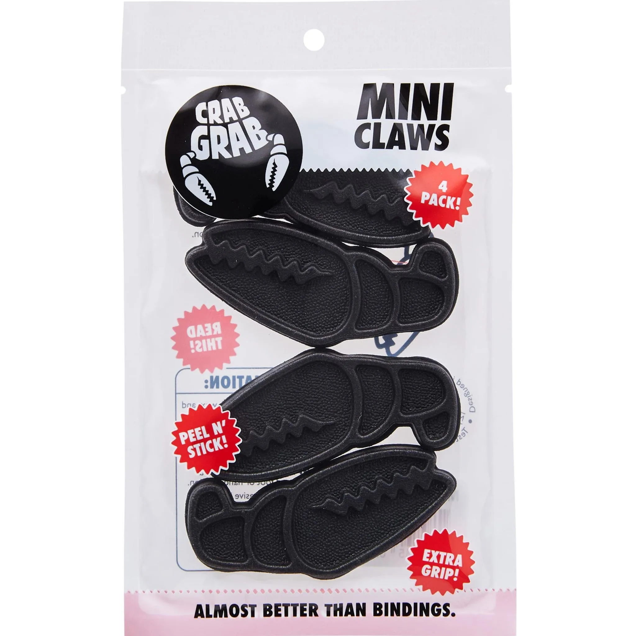 Crab Grab Mini Claws Stomp Pad Black 2025
