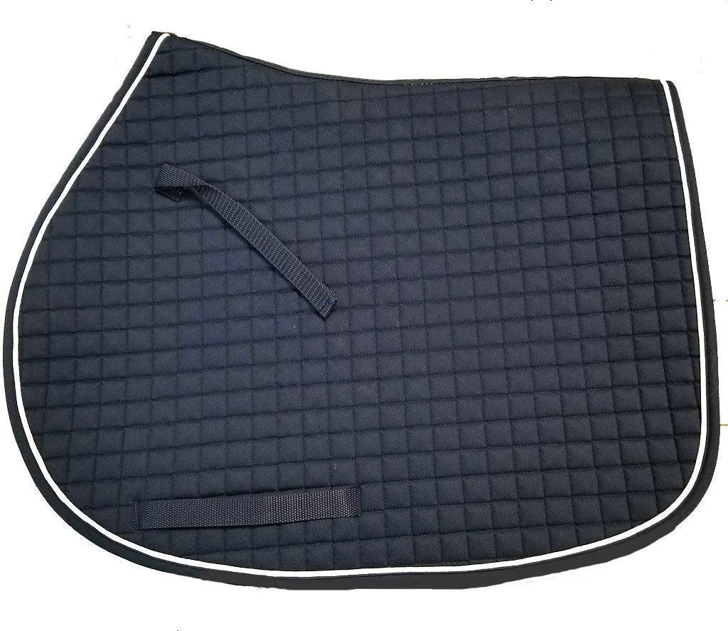 Customizable Heavy Duty Saddle Pad- Team Patch or Monogram