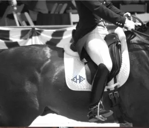 Customizable Heavy Duty Saddle Pad- Team Patch or Monogram