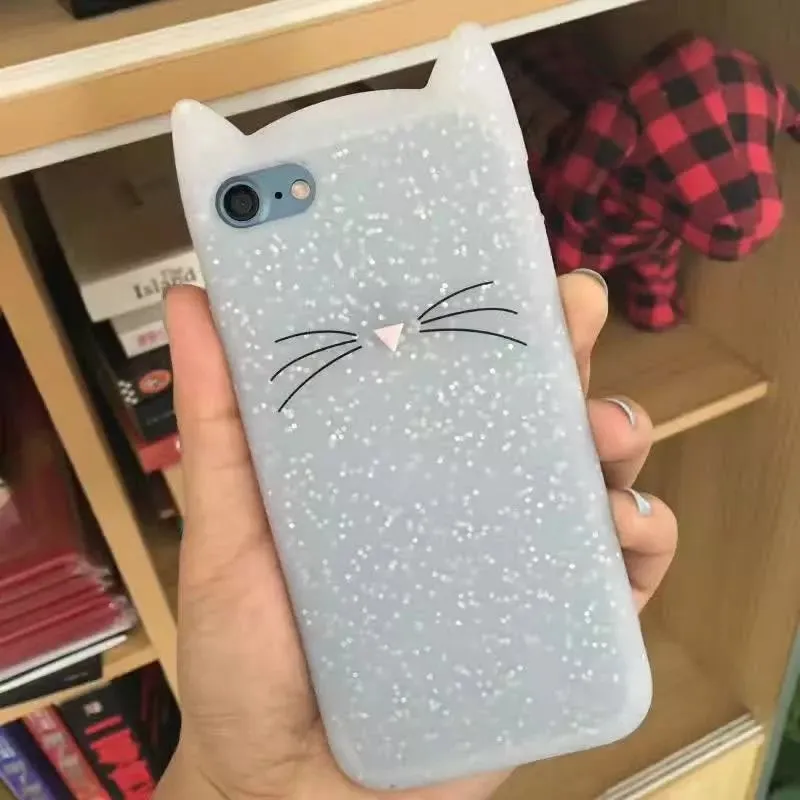 Cute Cat Soft Phone Case For Huawei