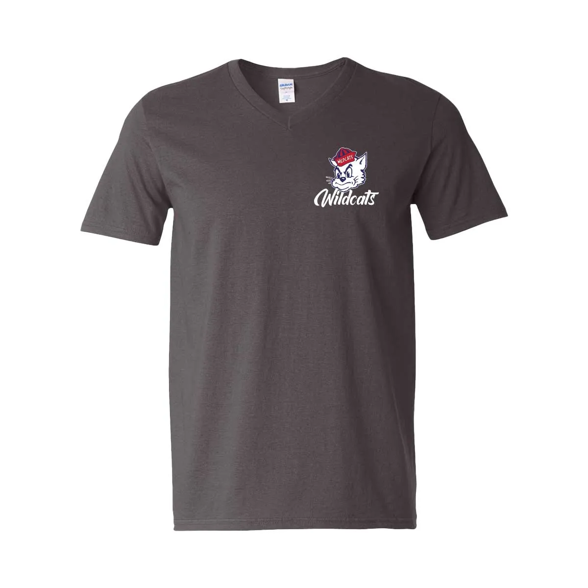 Deming Wildcats Cotton V-Neck T-Shirt