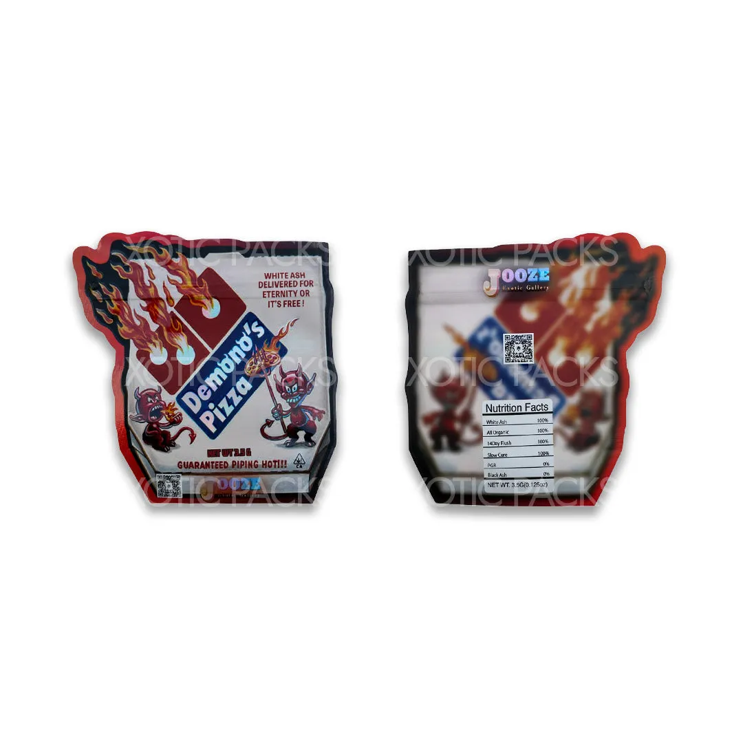 Demonos Pizza Mylar Bag 3.5 Grams