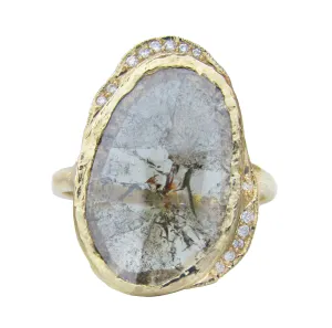 Diamond Slice Hidden Cove Ring