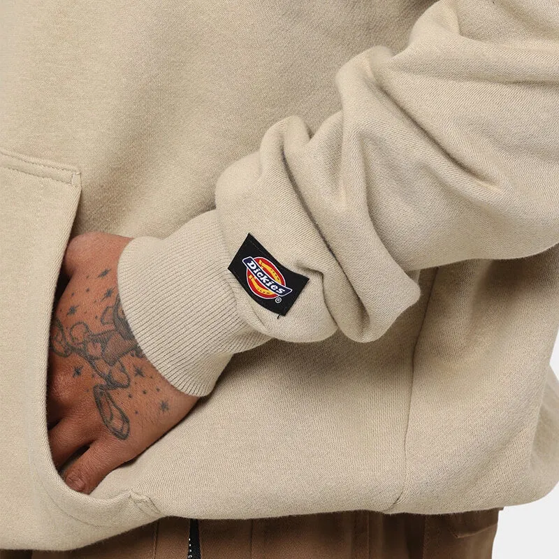 DICKIES2021 –Woodward Hoodie POP OVER HOODY – Light Khaki