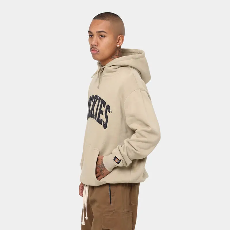 DICKIES2021 –Woodward Hoodie POP OVER HOODY – Light Khaki