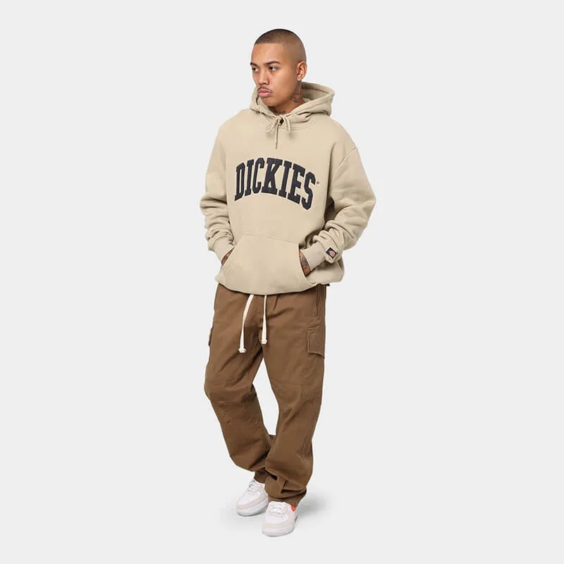 DICKIES2021 –Woodward Hoodie POP OVER HOODY – Light Khaki