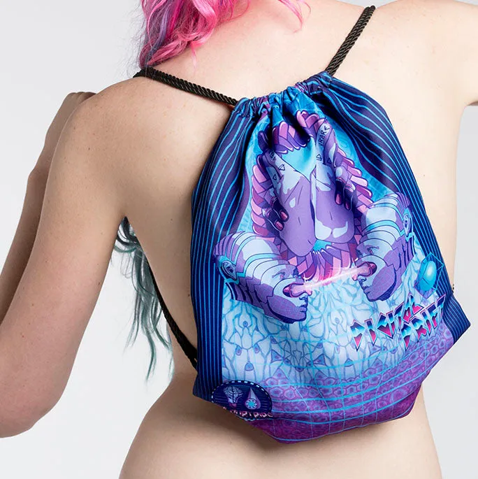 DIGITAL DRIFT DRAWSTRING BACK PACK